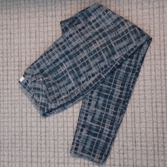 CAbi #3047 Skinny Grid Print Stretch Jeans ** Sz 8 - Picture 10 of 10